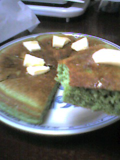 抹茶ホットケーキ
